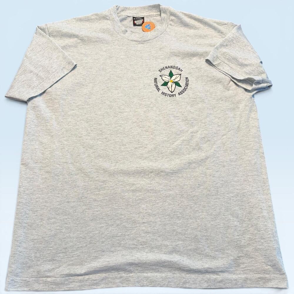 Vintage Shenandoah Shirt Mens 2XL Gray Screen Stars Best Natural History T-Shirt